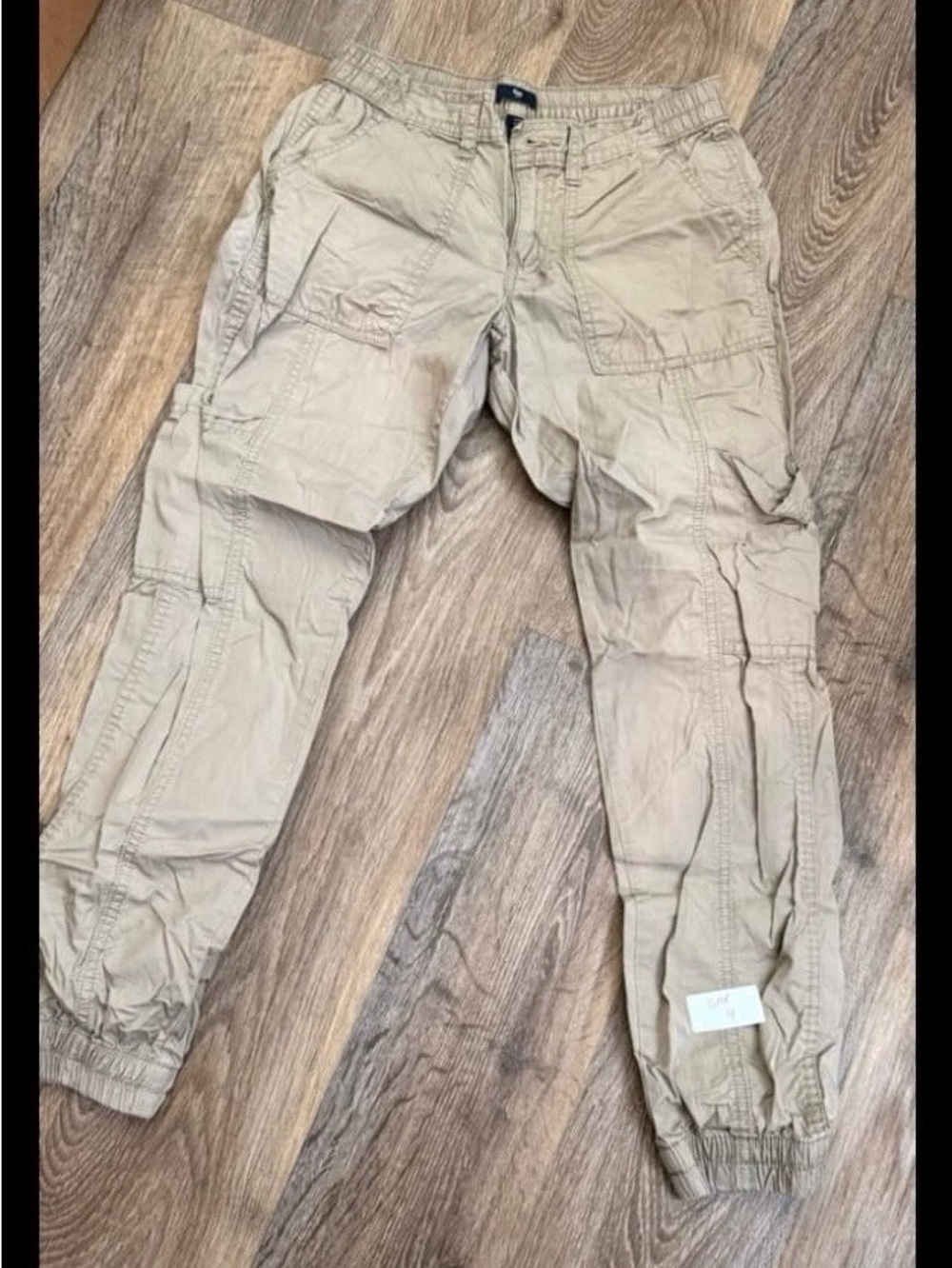 GAP Khaki Cargo Jogger Pants